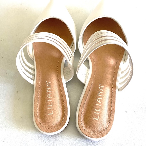 LILIANA Alda mesh slide white - various - Picture 6 of 10